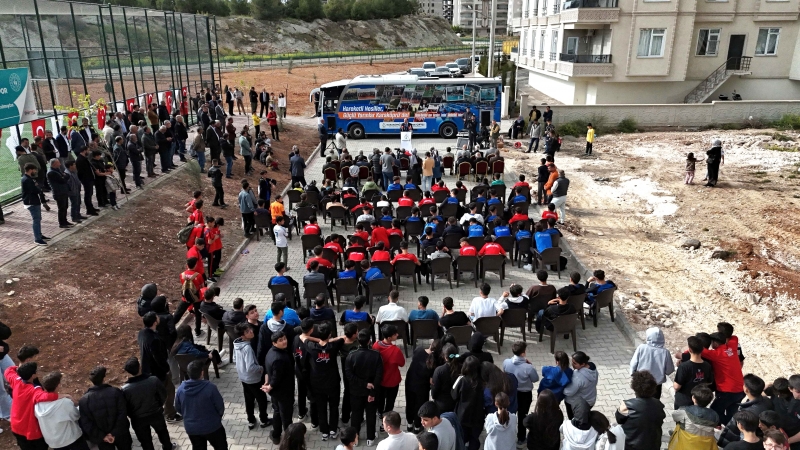 KARAKÖPRÜ'YE BİR SPOR TESİSİ DAHA KAZANDIRILDI