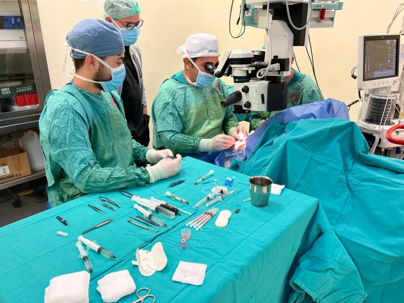 Karanlık dünya, Harran Üniversitesi hastanesinde aydınlanıyor