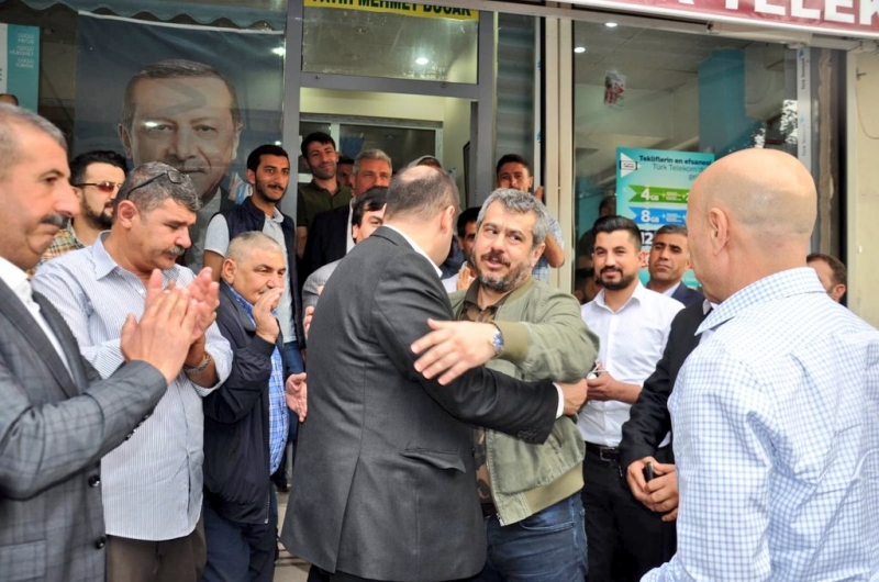 Kasım Gülpınar,Fatih Bucak'ı Ziyaret Etti