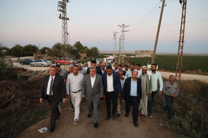 KIRSAL MAHALLELER BÜYÜKŞEHİR İLE SAĞLIKLI İÇME SUYUNA KAVUŞUYOR