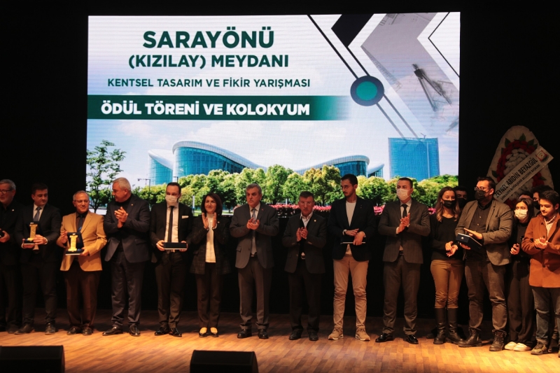 KIZILAY KENTSEL TASARIM FİKİR YARIŞMASINDA ÖDÜLLER SAHİPLERİNİ BULDU