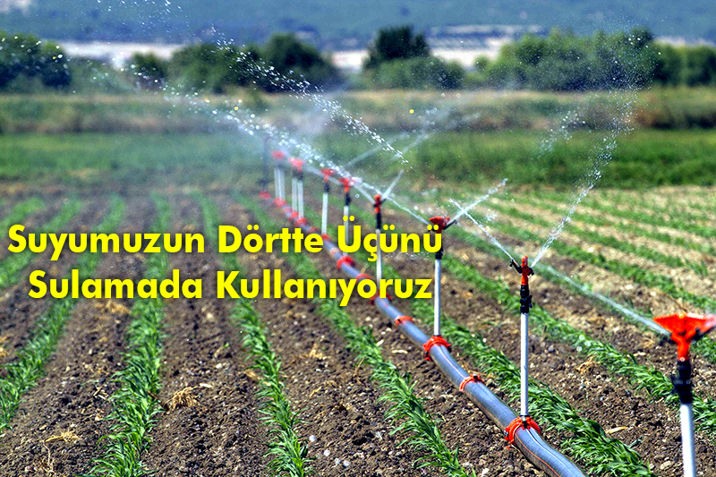 Klasik Sulama Sistemleri Terk Ediliyor