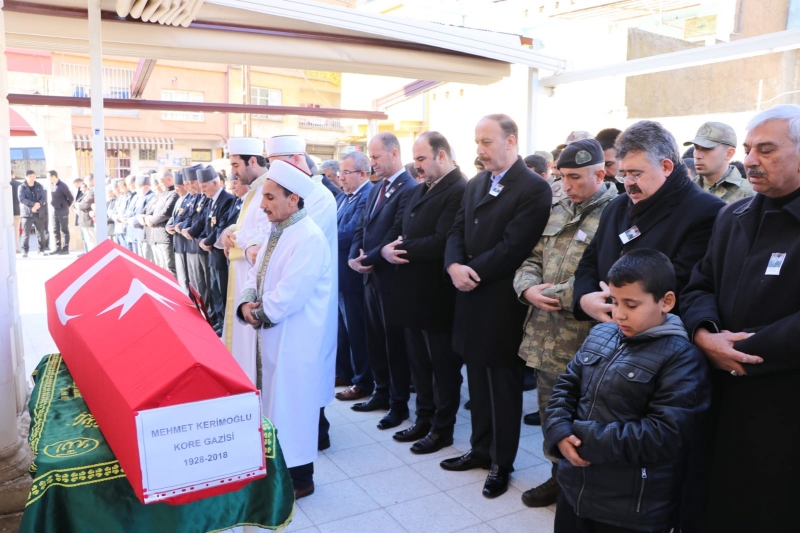 Kore Gazisi Son Yolculuğuna Uğurlandı