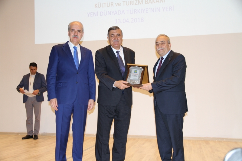 Kültür ve Turizm Bakanı Numan Kurtulmuş Harran Üniversitesindeydi