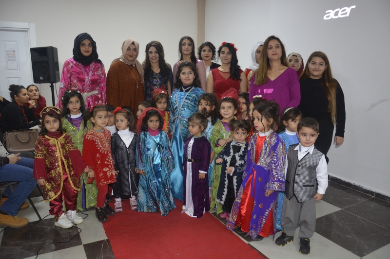 Kursiyerler hünerlerini sergiledi