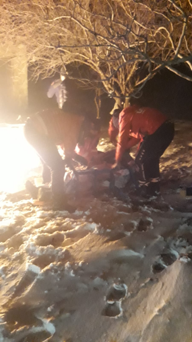 Mahsur Kalan Vatandaşın İmdadına UMKE ve 112 Ekipleri Koştu.