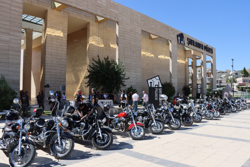 MEDENİYETLER BAŞKENTİ ŞANLIURFA’DA TARİHE MOTORLU YOLCULUK