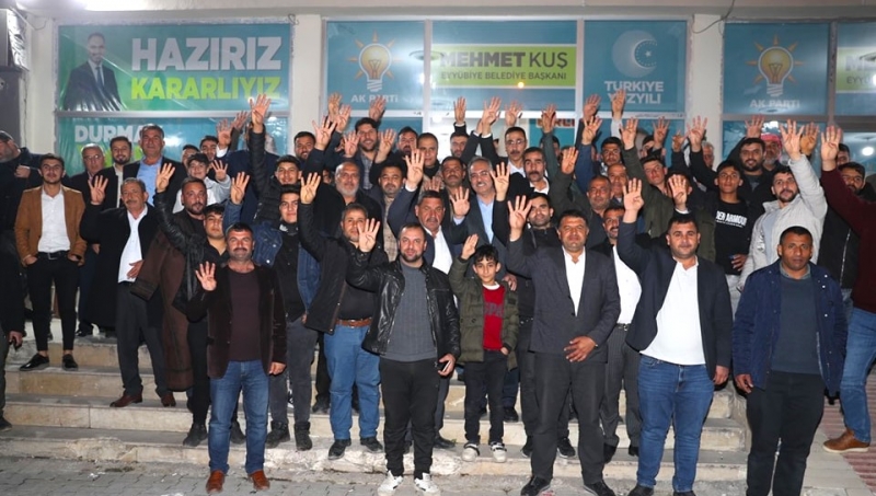 Mehmet Kuş’un Seçim Ofisi Dolup Taşıyor