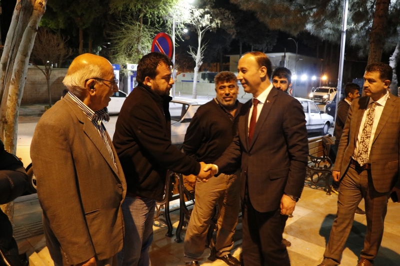 Mesaisine Gece De Devam Etti