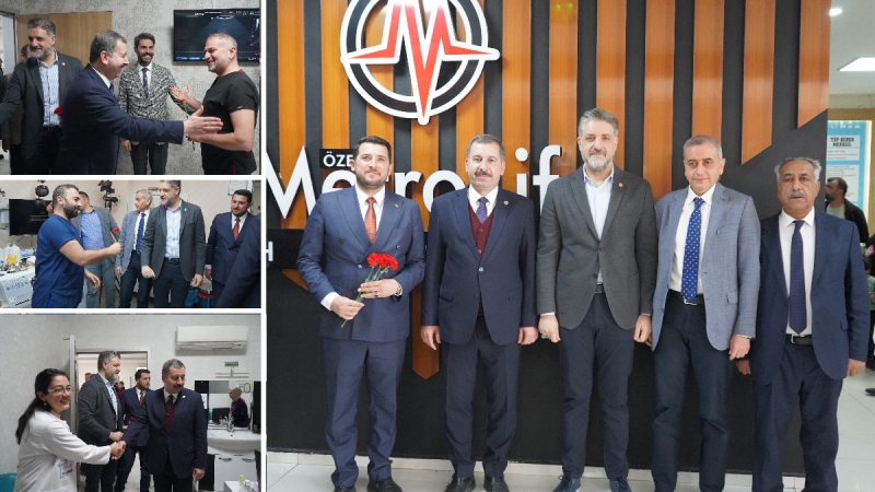 Metrolife hastanesine Tıp bayramı ziyareti