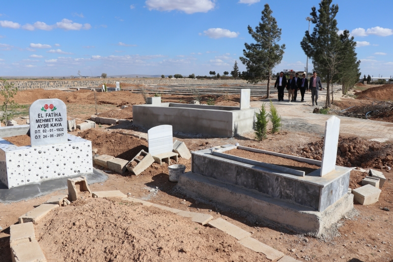 Mezarlıklar Maneviyatına Daha Da Uygun Hale Getiriliyor