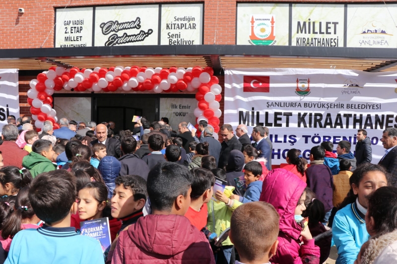 Millet Kıraathanesi Hizmete Açıldı
