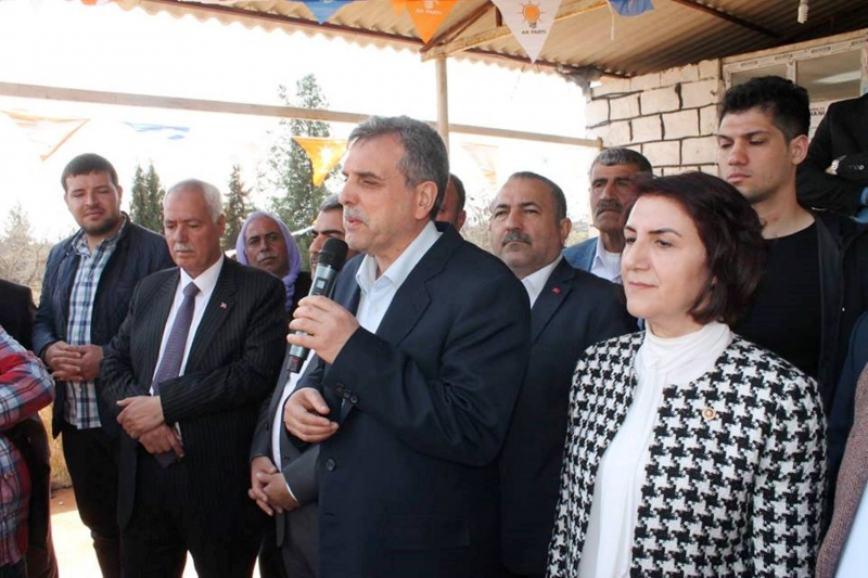 Milletvekili Açanal Ve Ak Parti adayı Beyazgül Viranşehir’de;