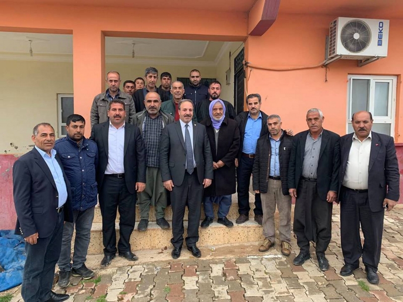 Milletvekili Özcan seçim çalışmalarını sürdürüyor