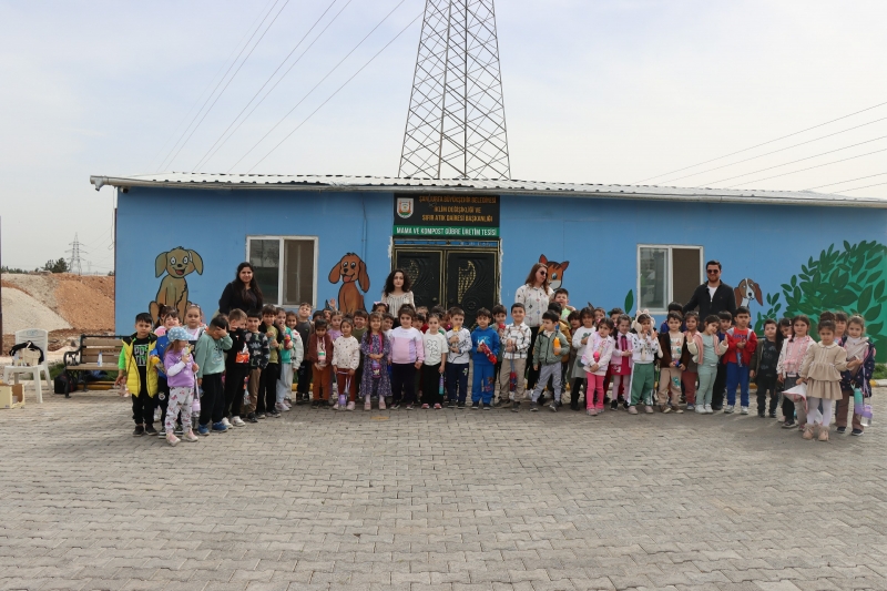 MİNİK ÖĞRENCİLERE ÇEVRE BİLİNCİ AŞILANDI