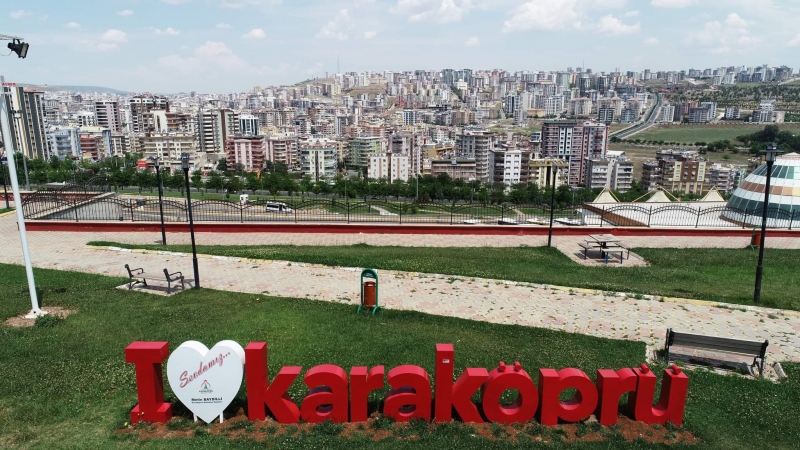 MODERN İLÇE KARAKÖPRÜ VATANDAŞLARIN GÖZDESİ OLDU