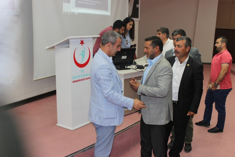 Muhtarlara Bağımlılıkla  Mücadele eğitimi verildi.