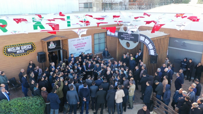 MÜZE ŞEHİR KARAKÖPRÜ'YE SİNEMA VE BASIN MÜZESİ KAZANDIRILDI
