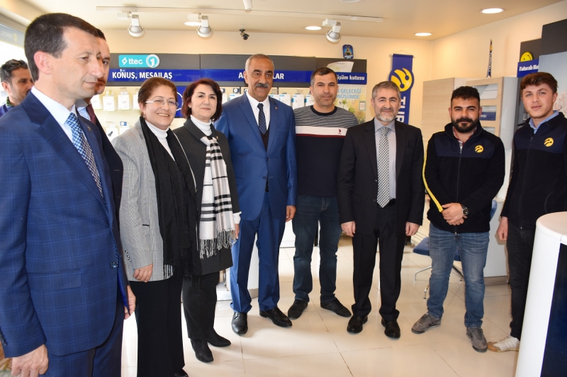 Nureddin Nebati'den Bayık'a Destek Ziyareti