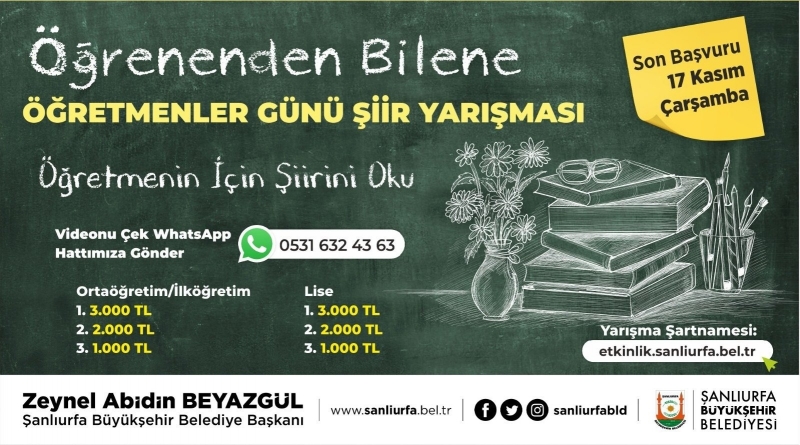 ÖĞRENENDEN BİLENE VİDEO ŞİİR YARIŞMASI BAŞLADI