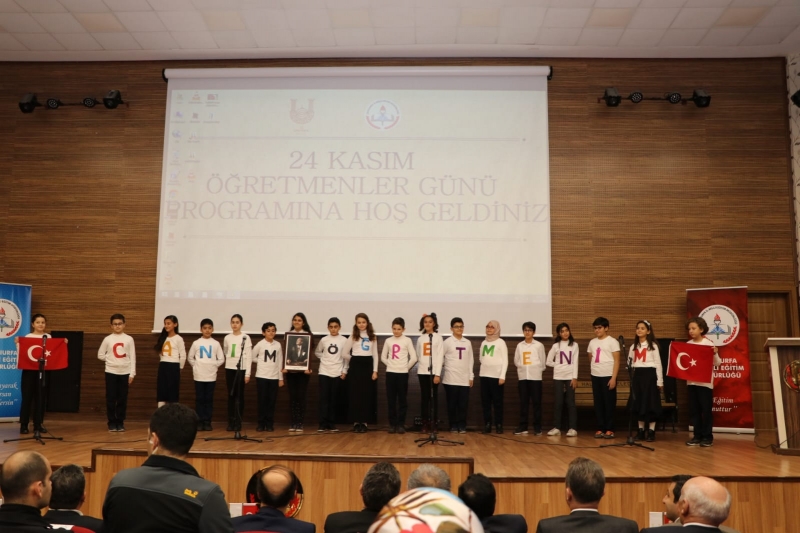 Öğretmenler Günü Şanlıurfa'da Kutlandı