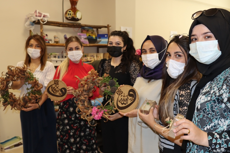 Organik tasarımlar kadınların elinde hayat buluyor