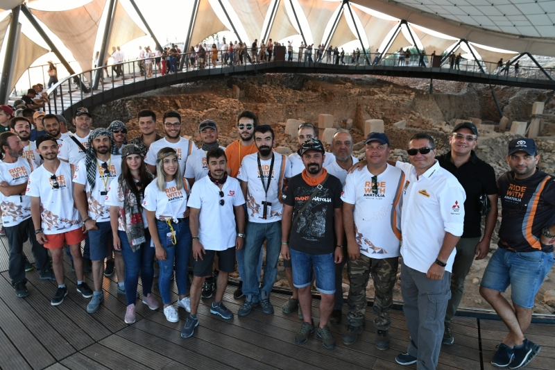 Ralliciler Göbeklitepe'ye Hayran Kaldı