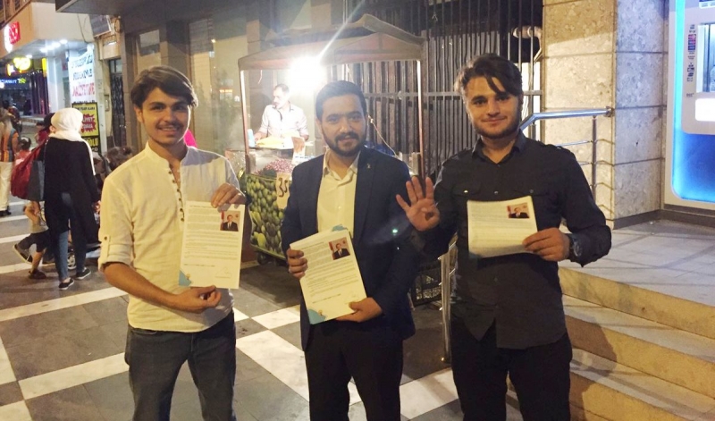 Reisin mektubu herkese ulaştırılıyor