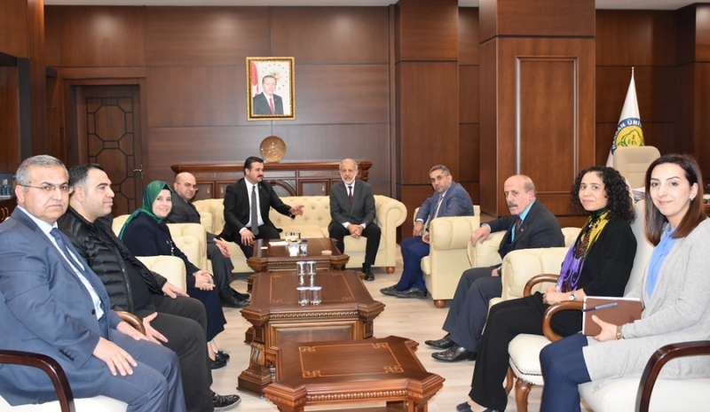 Rektör Çelik’e Hayırlı Olsun Ziyaretleri Devam Ediyor