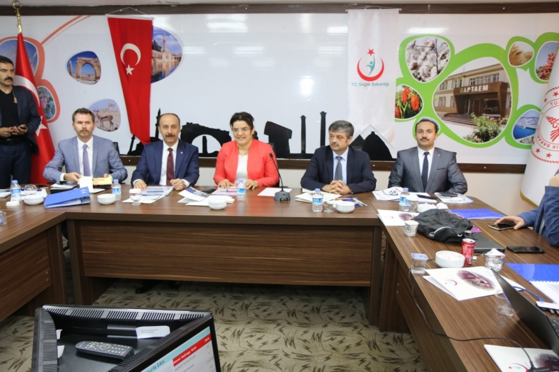 Sağlık Bakanlığı tarafından  Şanlıurfa İl Değerlendirme Toplantısı Yapıldı.