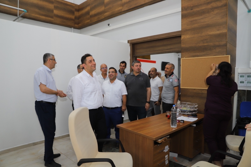 Sağlık Müdürü Solmaz Balıklıgöl Devlet Hastanesinde incelemelerde bulundu.