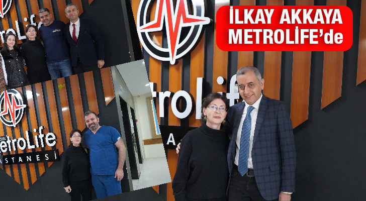 Sanatçı İlkay AKKAYA Metrolife Hastanesini ziyaret etti