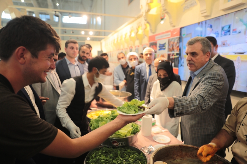 ŞANLIURFA 8. GIDA VE YÖRESEL ÜRÜNLER FUARI KAPILARINI AÇTI
