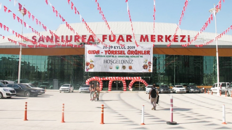 ŞANLIURFA 8. GIDA VE YÖRESEL ÜRÜNLER FUARI AÇILIYOR