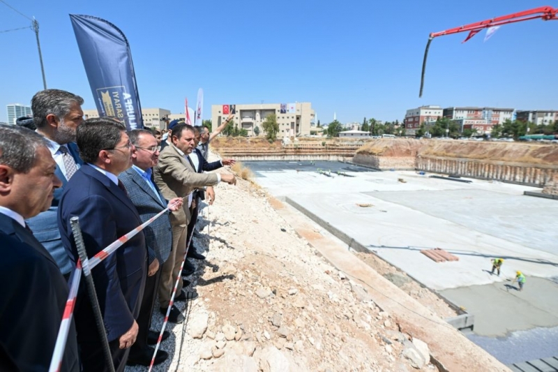 Şanlıurfa Adalet Sarayı Ek Hizmet Binasının temeli törenle atıldı
