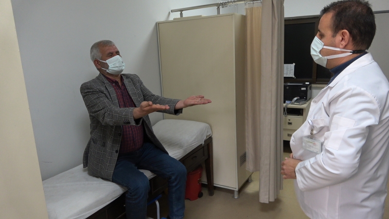 Balıklıgöl Devlet Hastanesinde, inme rahatsızlığı, başarıyla tedavi ediliyor.