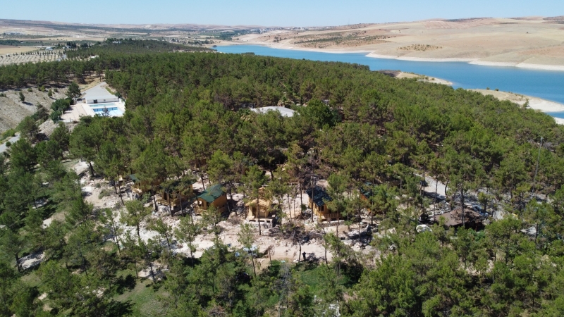 Şanlıurfa’da bungalov evler turizme kazandırılıyor