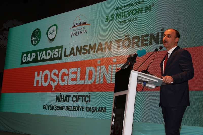 Şanlıurfa Bozkırla Değil Yeşille Anılacak