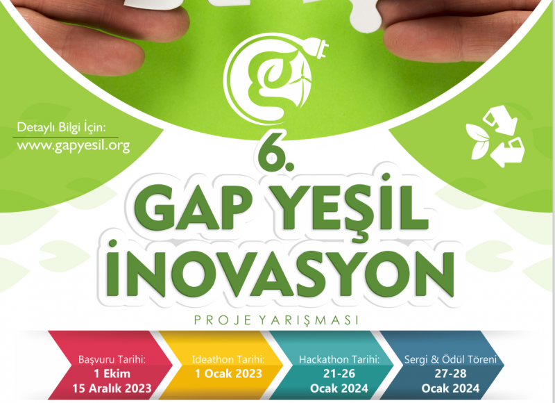 ŞANLIURFA BÜYÜKŞEHİR BELEDİYESİNDEN GAP YEŞİL İNOVASYON YARIŞMASI