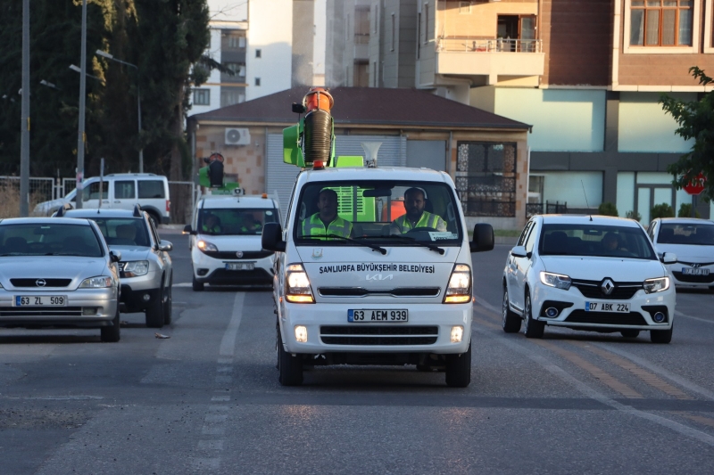 ŞANLIURFA BÜYÜKŞEHİR BELEDİYESİ VEKTÖRLE MÜCADELEDE İŞİ SIKI TUTUYOR
