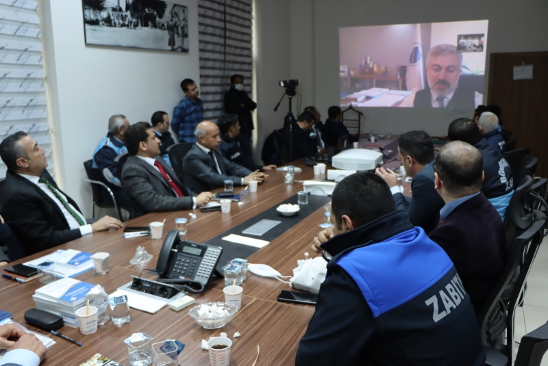 ŞANLIURFA BÜYÜKŞEHİR BELEDİYESİ ZABITA KOORDİNASYON TOPLANTISI YAPILDI