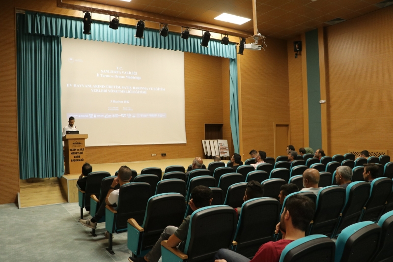 ŞANLIURFA BÜYÜKŞEHİR BELEDİYESİNDEN EĞİTİM SEMİNERİ