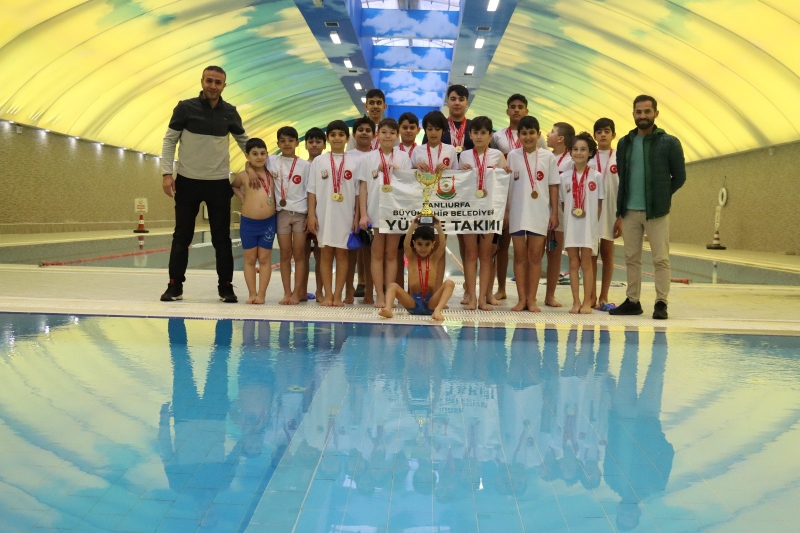 ŞANLIURFA BÜYÜKŞEHİR’LE HAZIRLANDILAR, OKUL SPORLARINDA 21 MADALYA