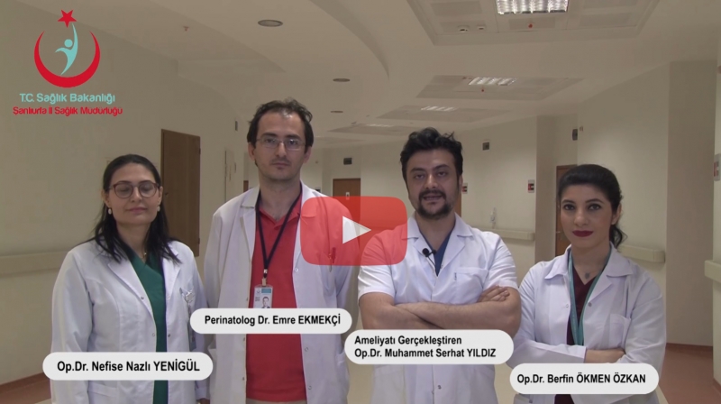 Şanlıurfa Eğitim Araştırma Hastanesinde bir ilk...