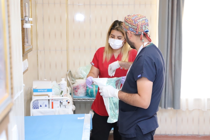 Şanlıurfa Eğitim ve Araştırma Hastanesinde Yanık Ünitesi hizmet vermeye başladı.