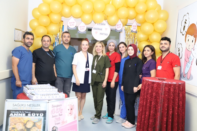 Şanlıurfa Eğitim ve Araştırma Hastanesinde Anne Sütünün Önemine Dikkat Çekildi.