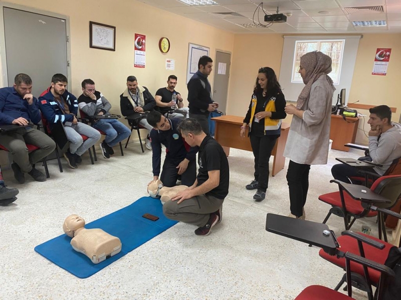 Şanlıurfa GAP Havalimanı Personellerine İlk Yardım Eğitimi Verildi.