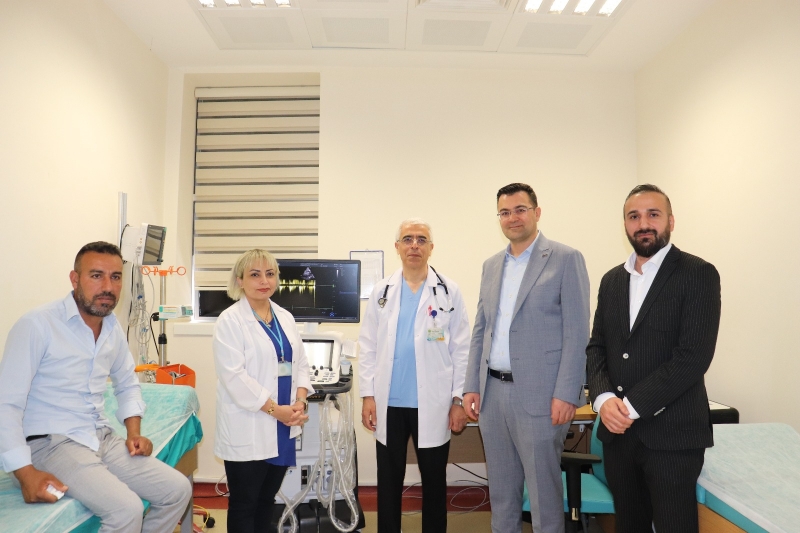 ŞANLIURFA HARRAN ÜNİVERSİTESİ HASTANESİ KARDİYOLOJİ KLİNİĞİ, İLERİ DÜZEY GÖRÜNTÜLEME TEKNOLOJİLERİYLE HİZMETTE