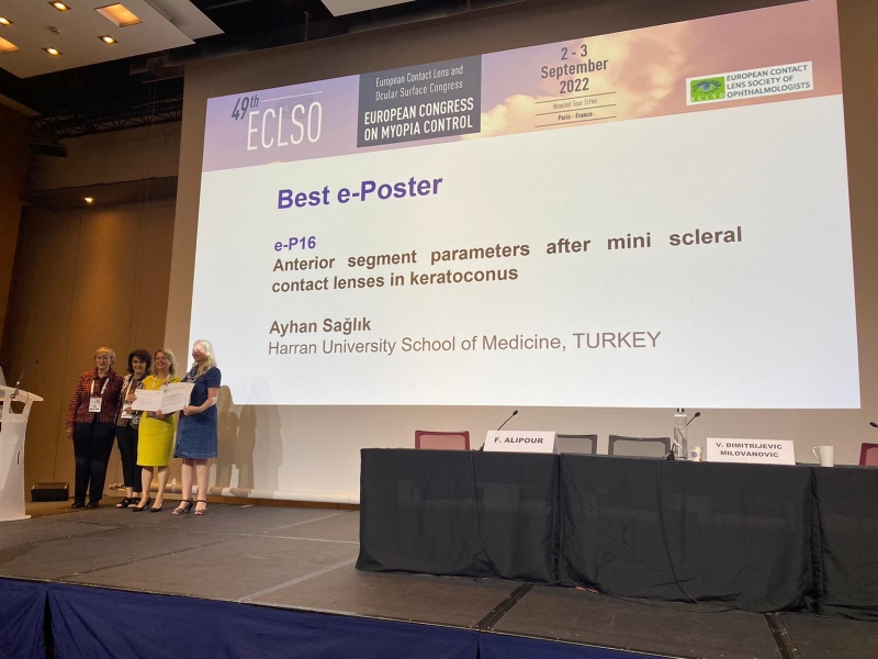 Şanlıurfa Harran Üniversitesi Tıp Fakültesine uluslararası ödül aldı!