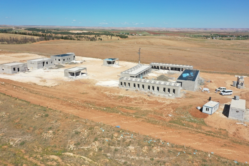 ŞANLIURFA HAYVAN REHABİLİTASYON MERKEZİ INŞAATI HIZLA YÜKSELİYOR